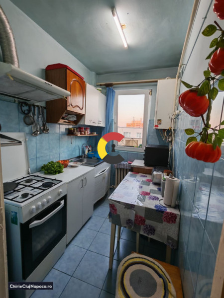 Apartament mobilat cu 2 camere, Cart. Manastur, 4-5 statii de Centru