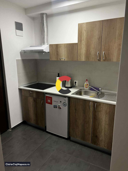 Apartament (living-bucatarie și dormitor) bloc nou zona străzii Horea 
