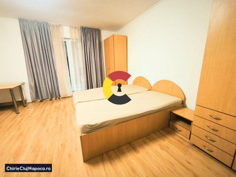 Apartament cu 1 camera+balcon, bloc nou, aproape de FSEGA/Gheorgheni