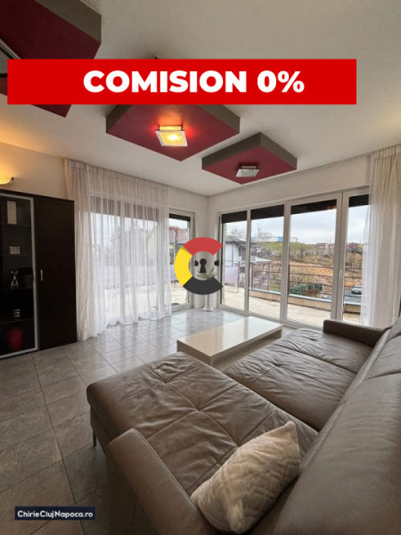 Penthouse spațios și luminos cu 2 camere • Terasă de 60 mp