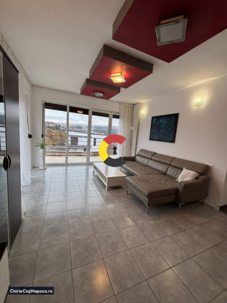 Penthouse spațios și luminos cu 2 camere • Terasă de 60 mp