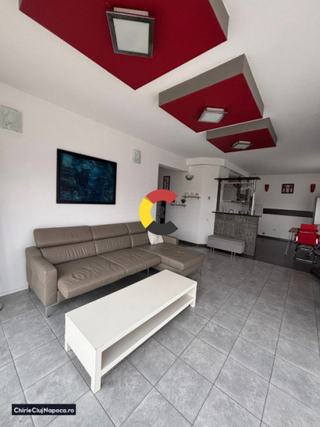 Penthouse spațios și luminos cu 2 camere • Terasă de 60 mp