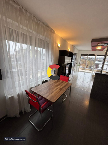 Penthouse spațios și luminos cu 2 camere • Terasă de 60 mp