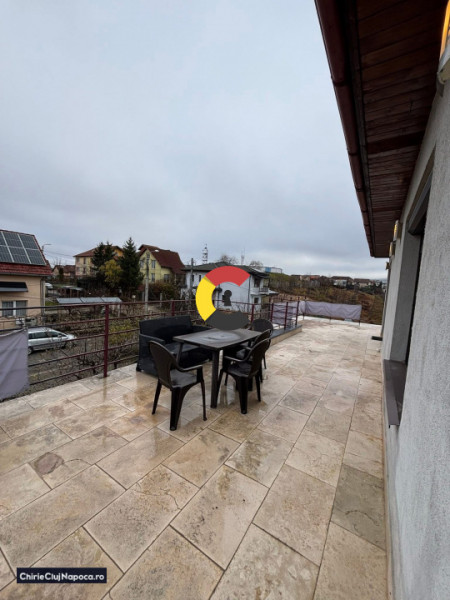 Penthouse spațios și luminos cu 2 camere • Terasă de 60 mp