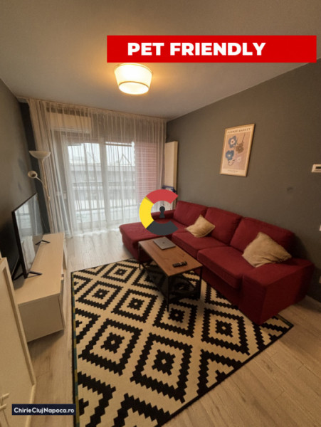 Apartament cu 2 camere decomandate • Sophia Residence • Pet Friendly