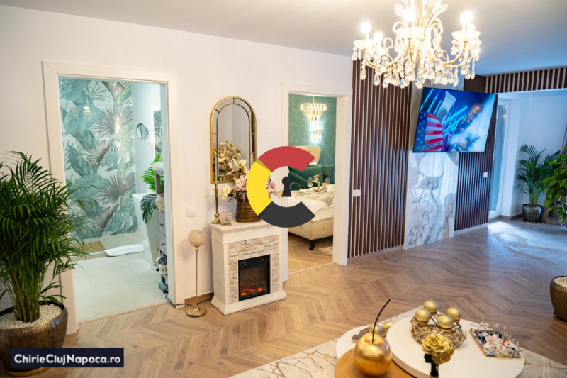 Apartament modern cu 2 camere, complet mobilat • Soporului-Iulius Mall