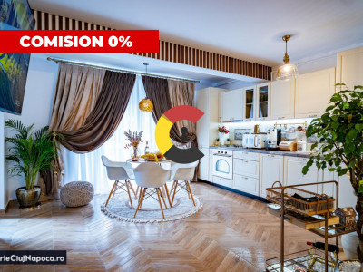 Apartament modern cu 2 camere, complet mobilat • Soporului-Iulius Mall