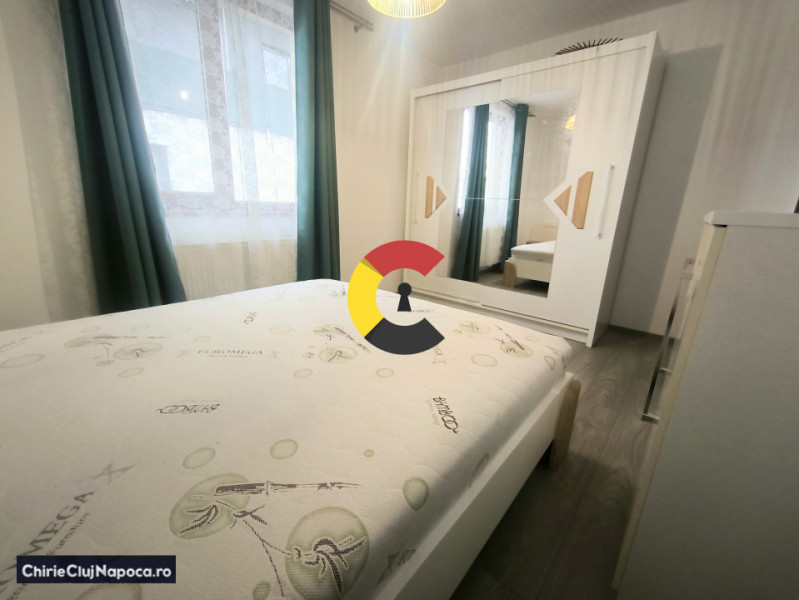 Apartament spatios cu 2 camere+parcare, str D. Mocanu Floresti