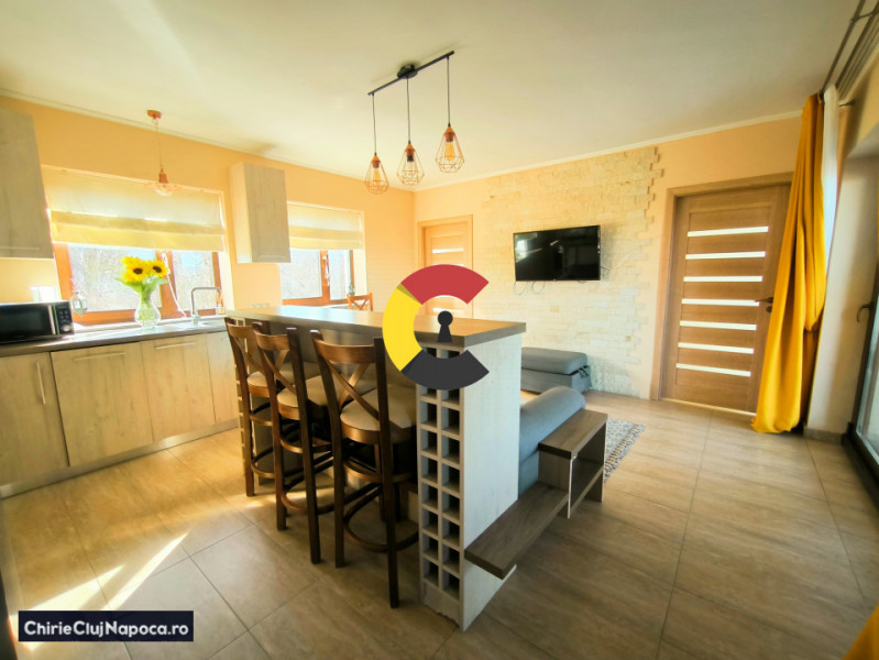 Ap. modern cu 3 camere+terasa, ideal familie, zona Calea Turzii 