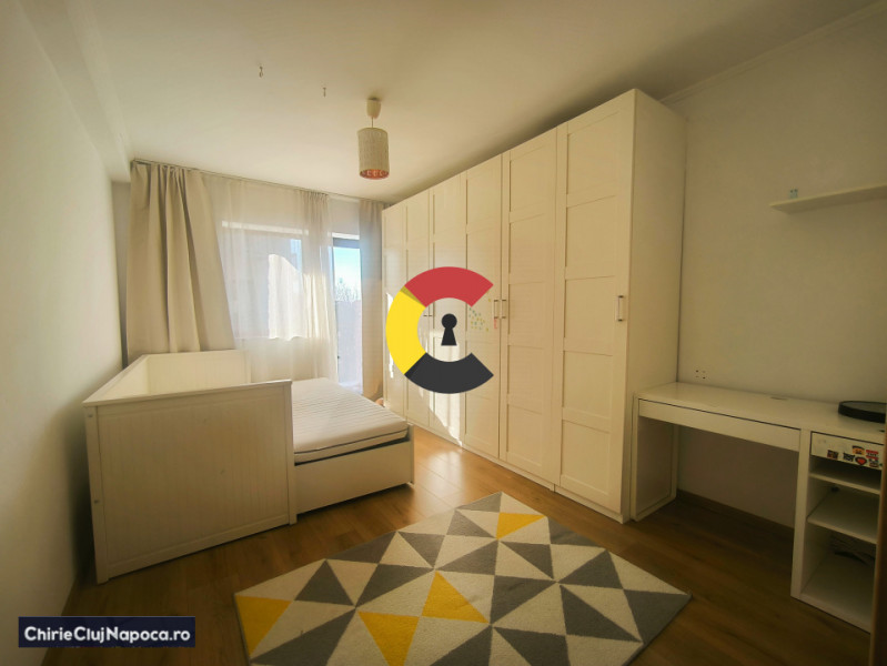 Ap. modern cu 3 camere+terasa, ideal familie, zona Calea Turzii 