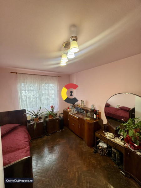 Apart. cu 3 camere+balcon, Manastur, zona Academiei de Muzica Gh. Dima