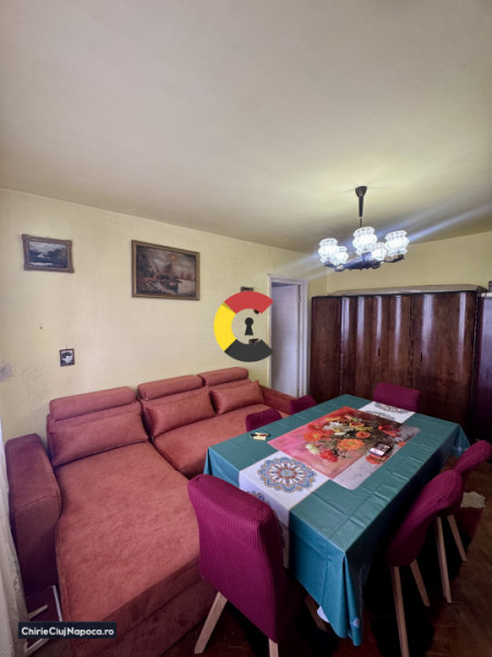 Apart. cu 3 camere+balcon, Manastur, zona Academiei de Muzica Gh. Dima