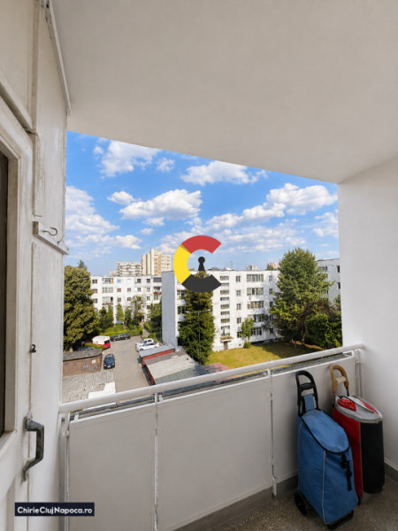 Apart. cu 3 camere+balcon, Manastur, zona Academiei de Muzica Gh. Dima