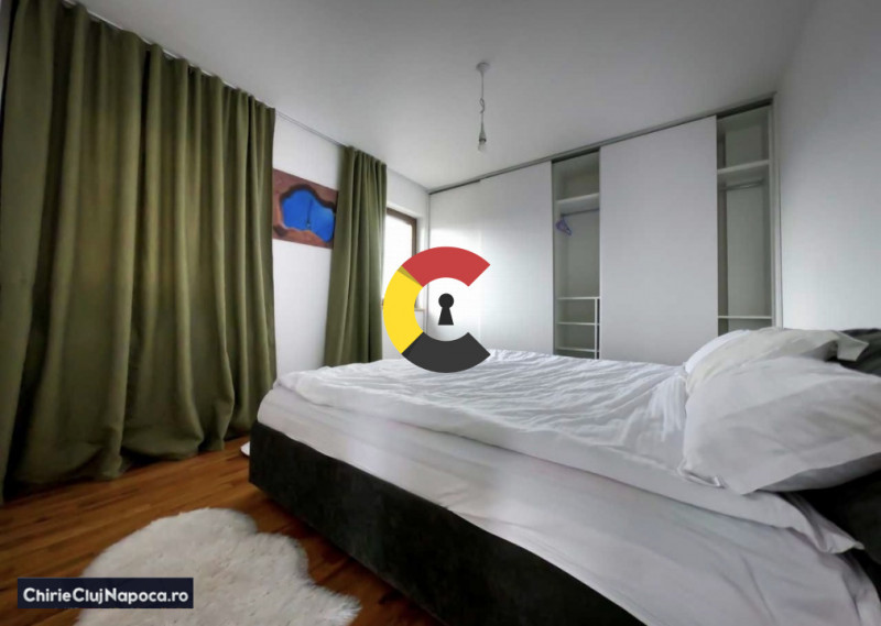 Penthouse modern cu 3 camere•terasă panoramică de 100 mp– Între Lacuri