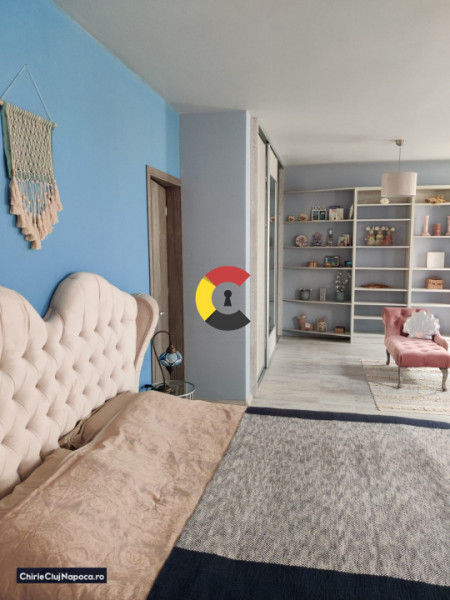 Apartament lux compus din 2 dormitoare + living cu bucătărie + terasă 