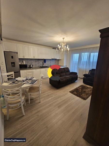 Ap. 2 dormitoare + living | Terasa cu priveliste faina | Cart. Marasti