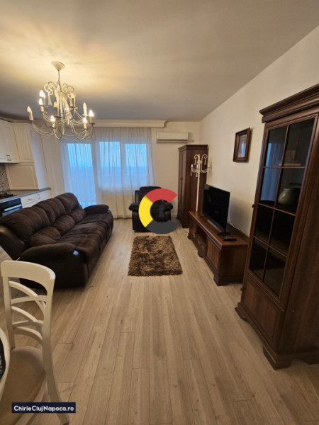 Ap. 2 dormitoare + living | Terasa cu priveliste faina | Cart. Marasti