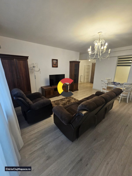 Ap. 2 dormitoare + living | Terasa cu priveliste faina | Cart. Marasti