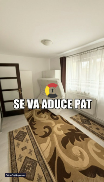 Ap. cu 2 camere in zona Parcul Rozelor, Cart. Plopilor/Manastur 