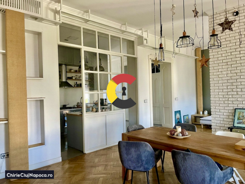 Apartament spatios cu 3 camere, Centru, zona Dorobantilor, Parcare