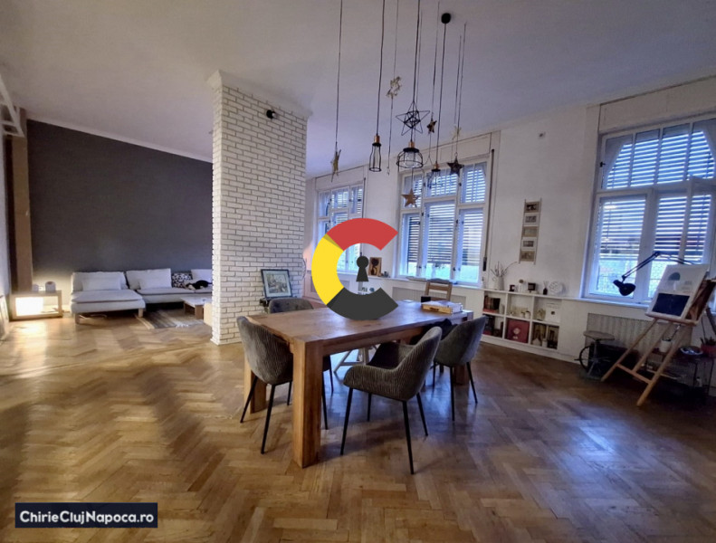 Apartament spatios cu 3 camere, Centru, zona Dorobantilor, Parcare