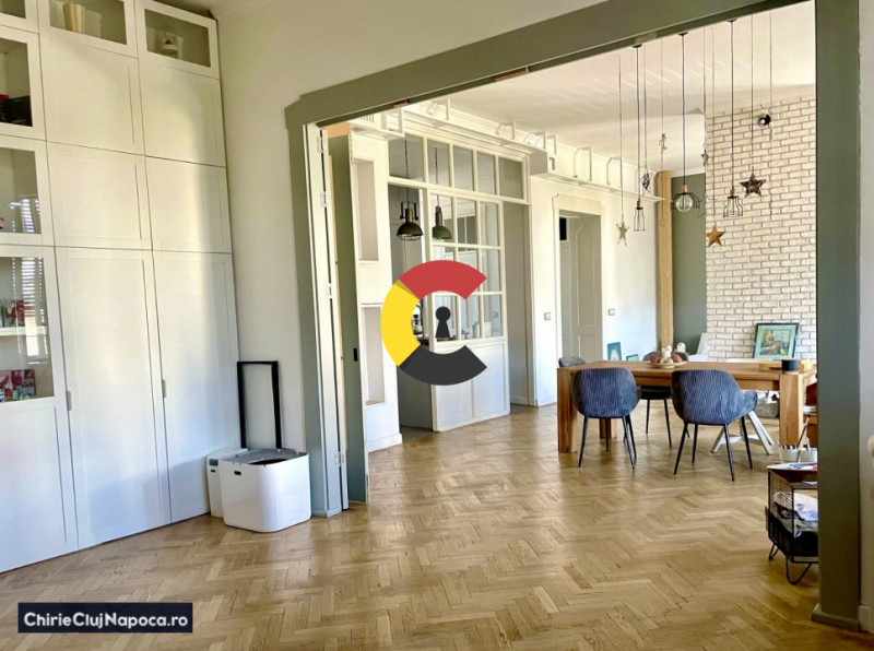 Apartament spatios cu 3 camere, Centru, zona Dorobantilor, Parcare