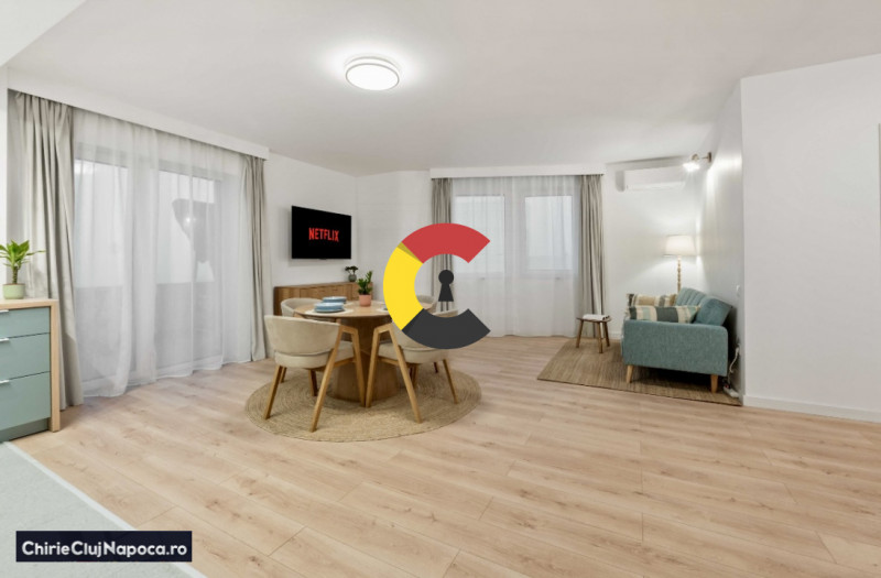 Apartament cu 2 camere, Europa, zona OMV, parcare 