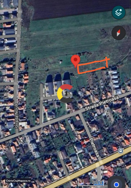 55 € / mp negociabil - Teren intravilan zona accesibila, Apahida