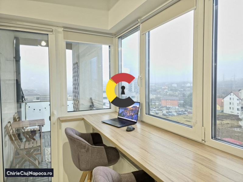 Apartament cu 2 camere, Calea Turzii, zona OMV, garaj 