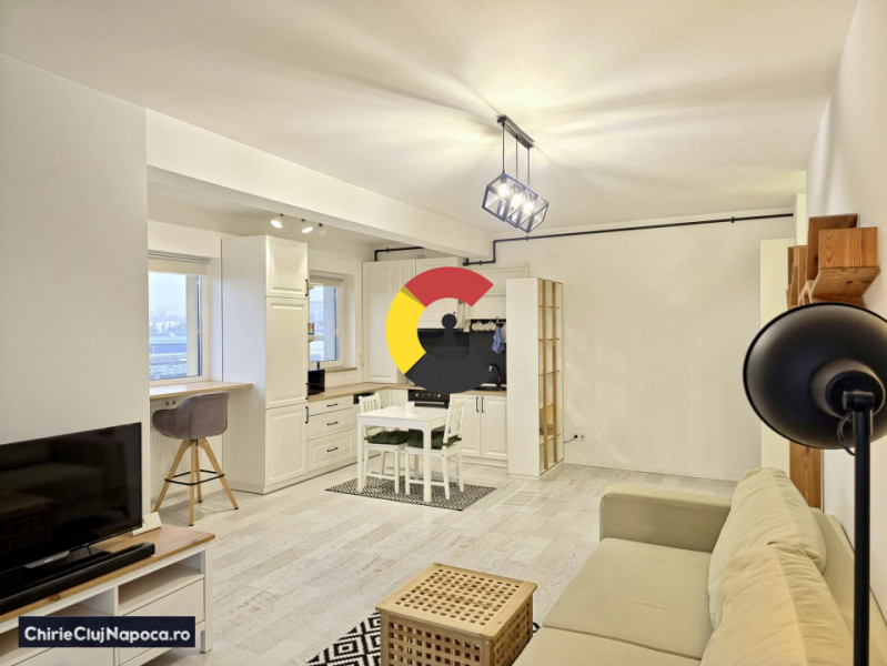 Apartament cu 2 camere, Calea Turzii, zona OMV, garaj 