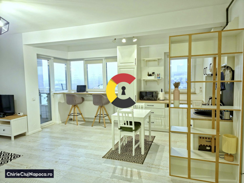 Apartament cu 2 camere, Calea Turzii, zona OMV, garaj 