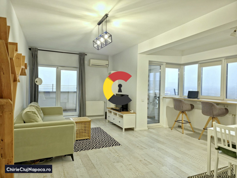 Apartament cu 2 camere, Calea Turzii, zona OMV, garaj 