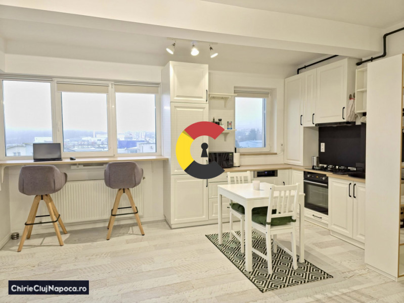 Apartament cu 2 camere, Calea Turzii, zona OMV, garaj 