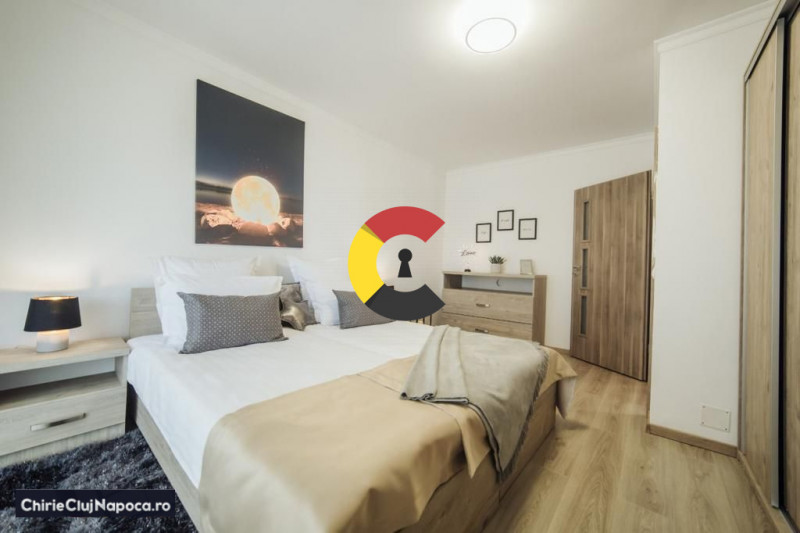 Ap. modern cu 2 dormitoare + parcare, zona Calea Turzii Zorilor