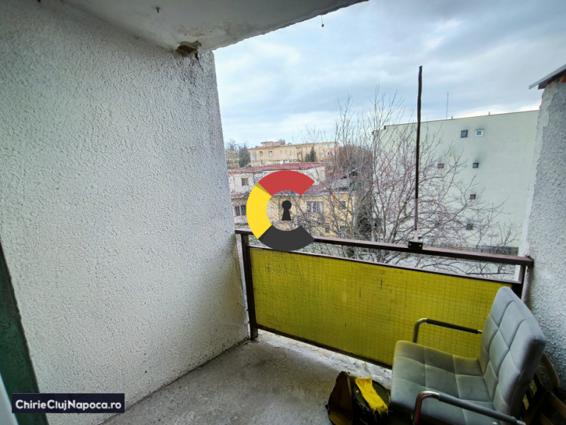 Garsonieră mare conf. 1 cu balcon, zona B-dul Titulescu Gheorgheni 