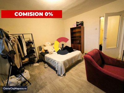 Garsonieră mare conf. 1 cu balcon, zona B-dul Titulescu Gheorgheni 