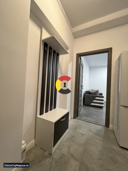 Apartament modern cu 1 camera, 42 mp + spațiu pentru gratar