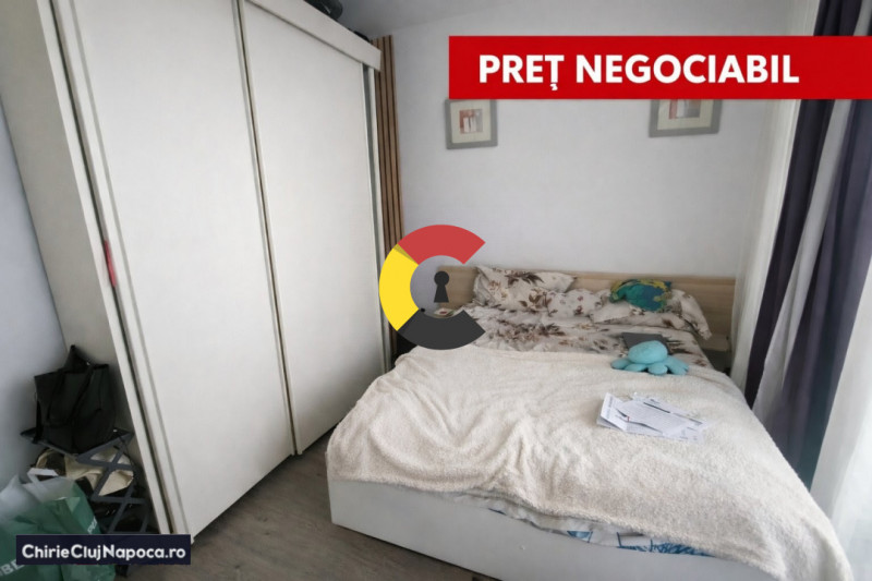 Apartament fain cu 2 camere deco + parcare, bloc nou, zona VIVO 