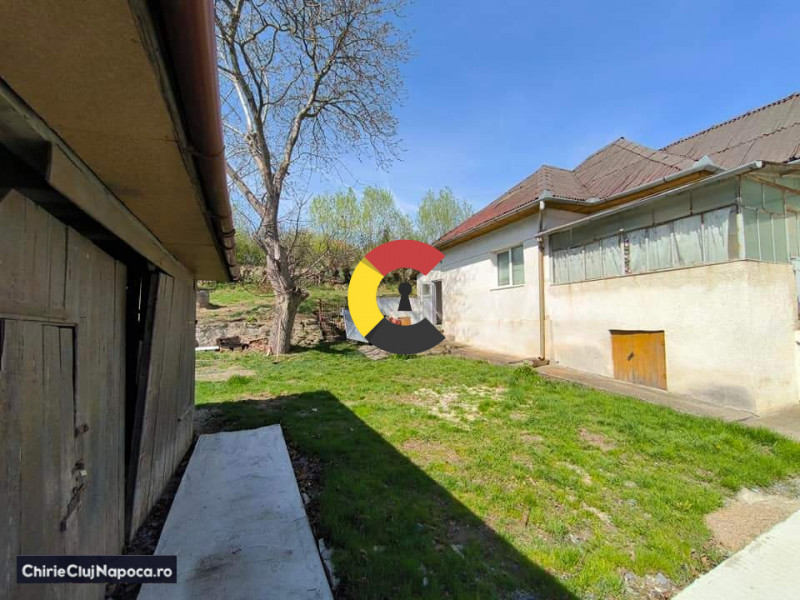 Casa cu centrala proprie + gradina mare, Comuna Feleac