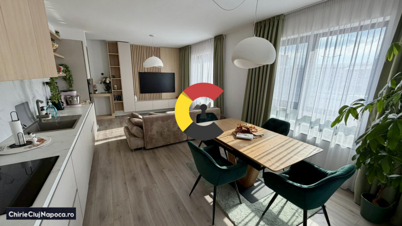 Vânzare apartament ultra-finisat cu 2 camere • Liberty Residence 