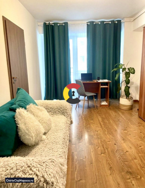 Apartament frumos cu 1 cameră si nișă de dormit•Stadium Green •Iulius 