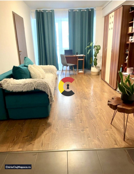 Apartament frumos cu 1 cameră si nișă de dormit•Stadium Green •Iulius 