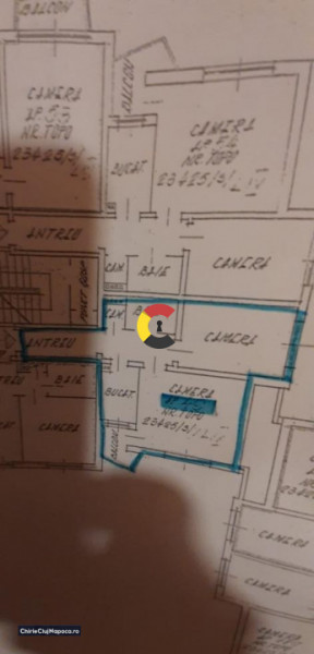 Apartament cu 2 camere deco, Cart Manastur, 4-5 statii de Centru