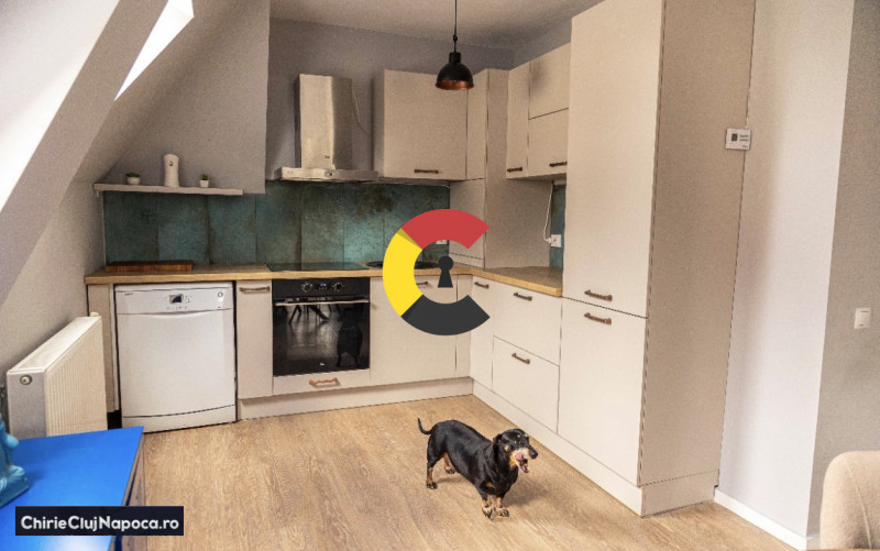 Apartament spatios cu 3 camere  • AC • Parcare • 