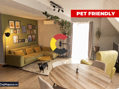 Apartament spatios cu 3 camere  • AC • Parcare • 