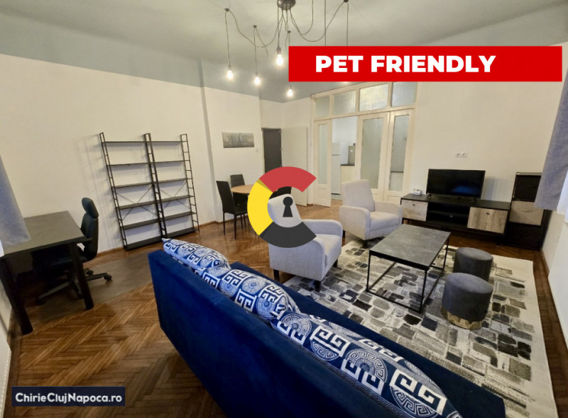 Apartament cu 2 camere si dressing, Semicentral, zona Horea