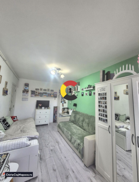 Garsoniera mobilata, utilata + balcon, Marasti, zona Kaufland
