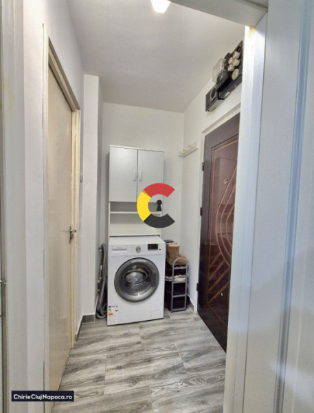 Garsoniera mobilata, utilata + balcon, Marasti, zona Kaufland