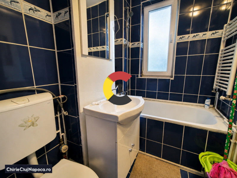 Ap. mobilat cu 2 camere+balcon, et. 1, Gheorgheni, str Ariesului