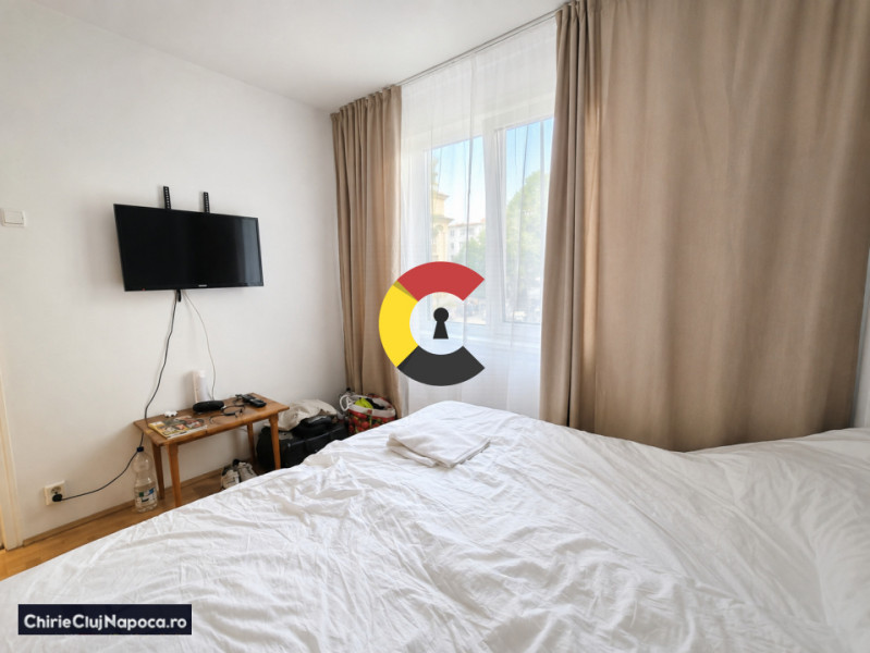 Ap. mobilat cu 2 camere+balcon, et. 1, Gheorgheni, str Ariesului